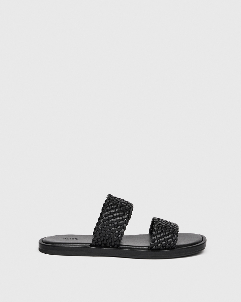 Dakota Sandal - Black Leather